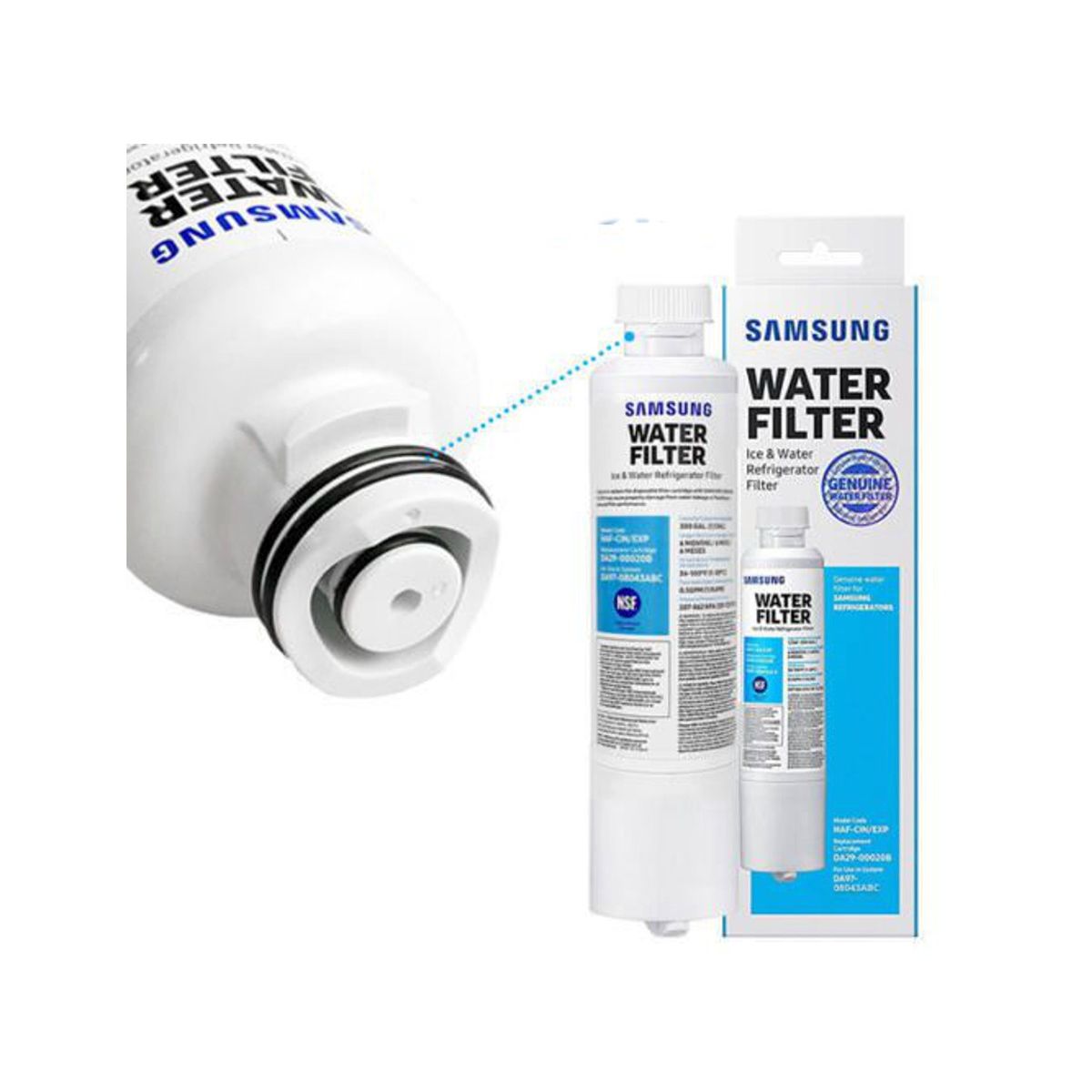 SAMSUNG - Filtro de Agua DA29-00020B HAF-CIN para Nevecon SAMSUNG