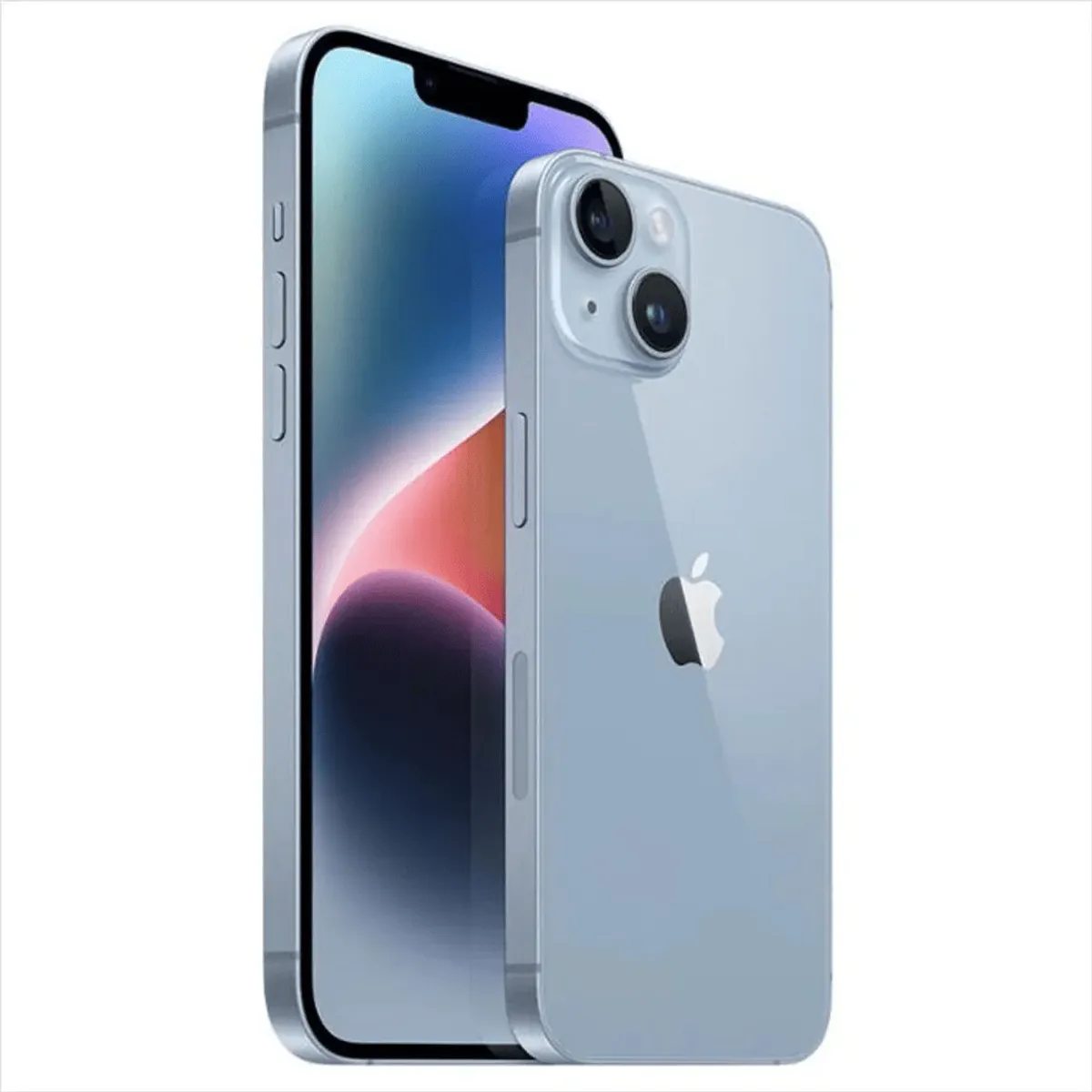 APPLE - Celular Iphone 14 256 Gb 5G Azul Reacondicionado +14 Meses de Garantia + Panel Solar