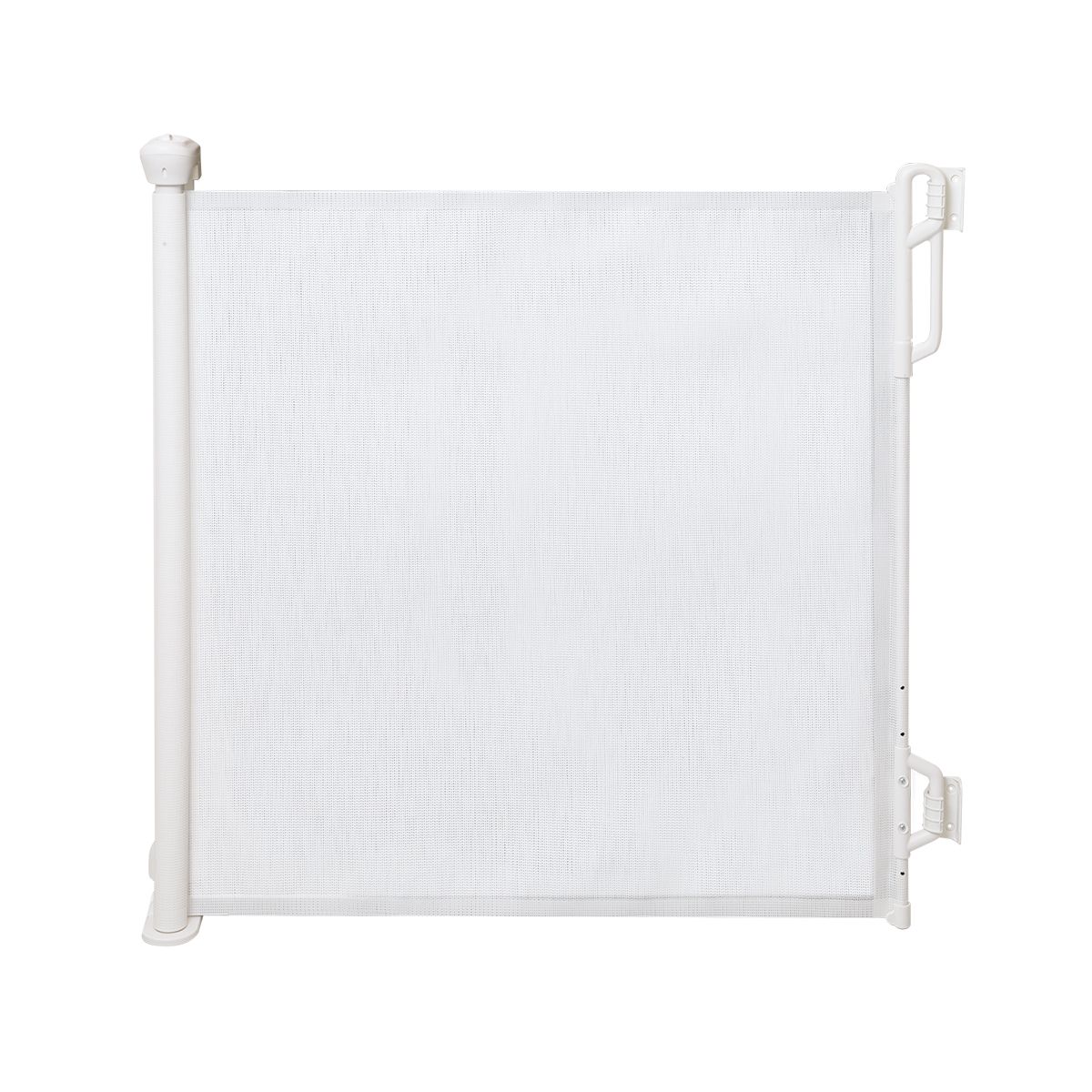 CARESTINO - Reja de Seguridad Retráctil 140x84cm Blanco