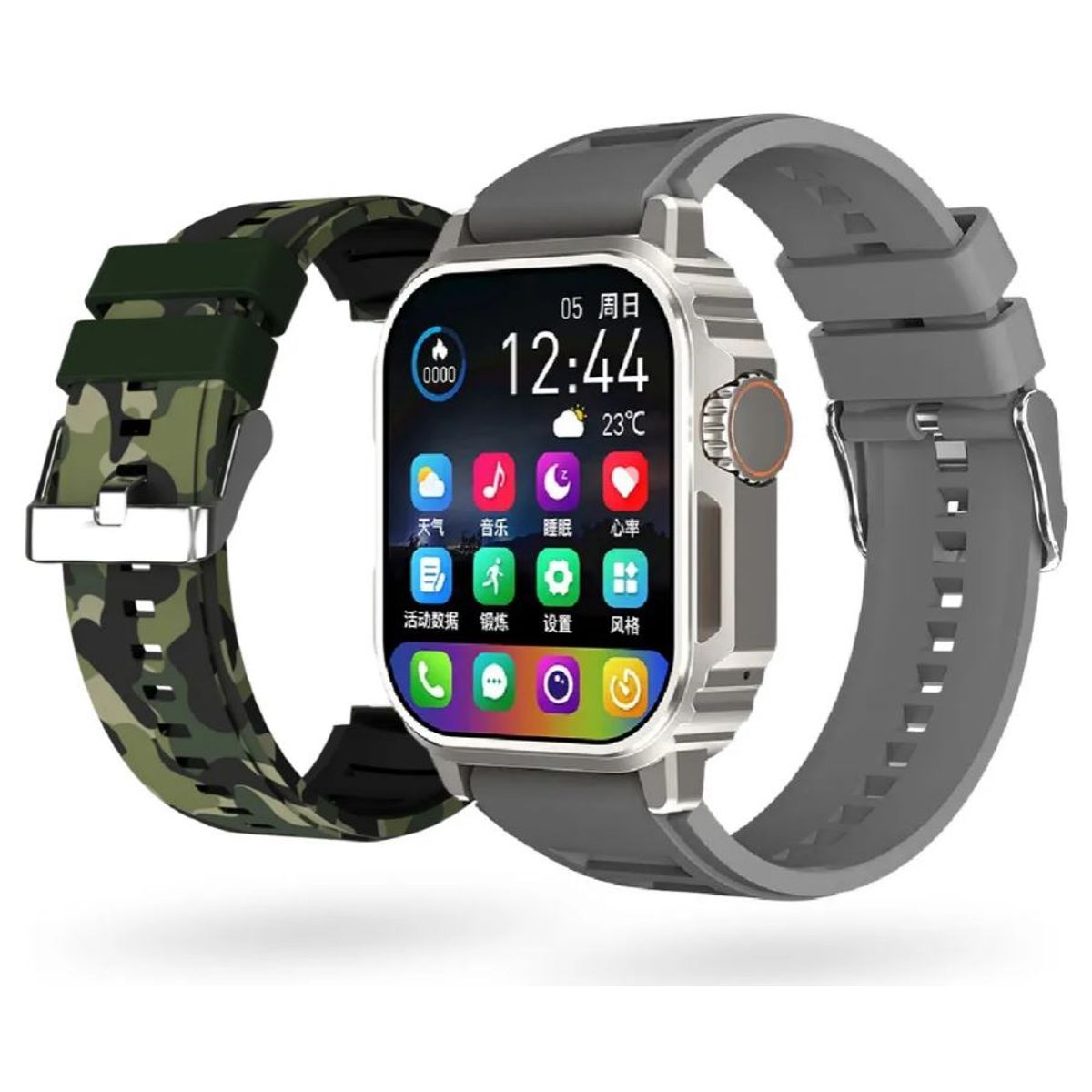 MOBULA - Smartwatch Mobulaa Tw-11 2.1 Bluetooth 5.1 Resistente Ip67