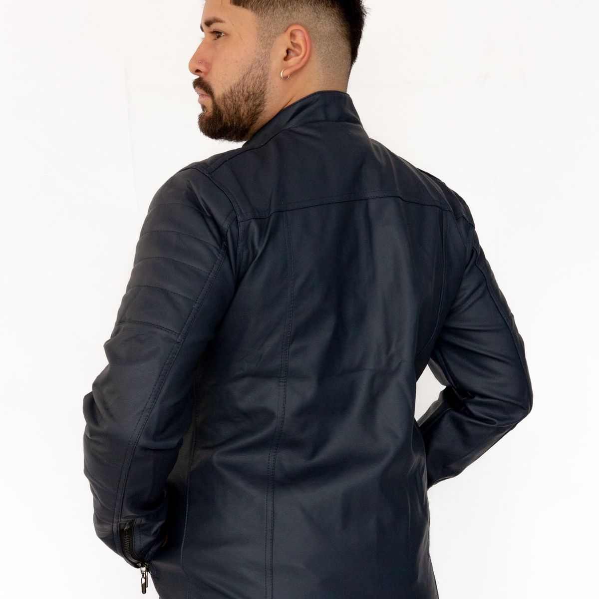 ABC JACKETS - chaqueta para hombre cuero sintético urbana