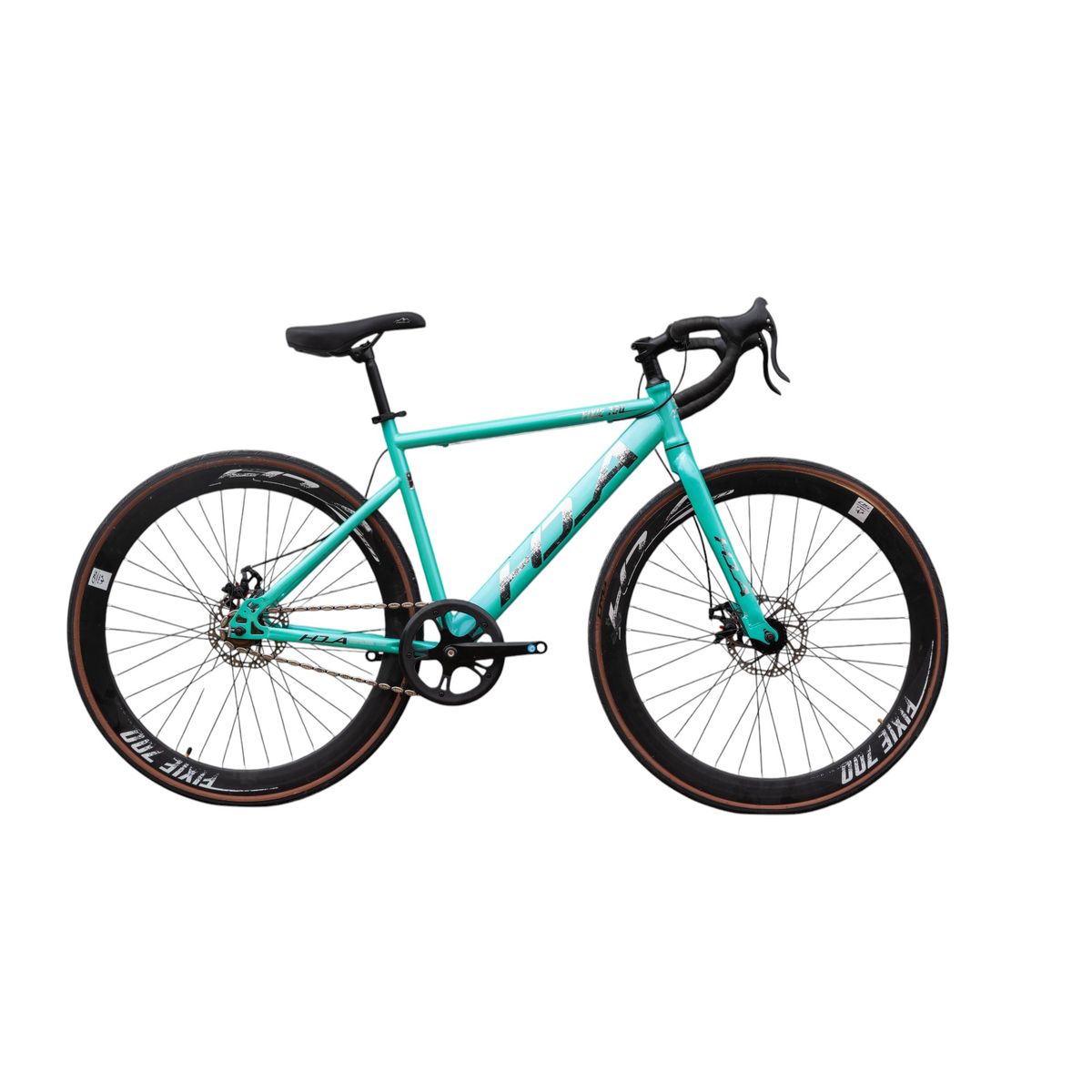 SFORZO - Bicicleta Hola Fixed Freno Disco Sin Cambios