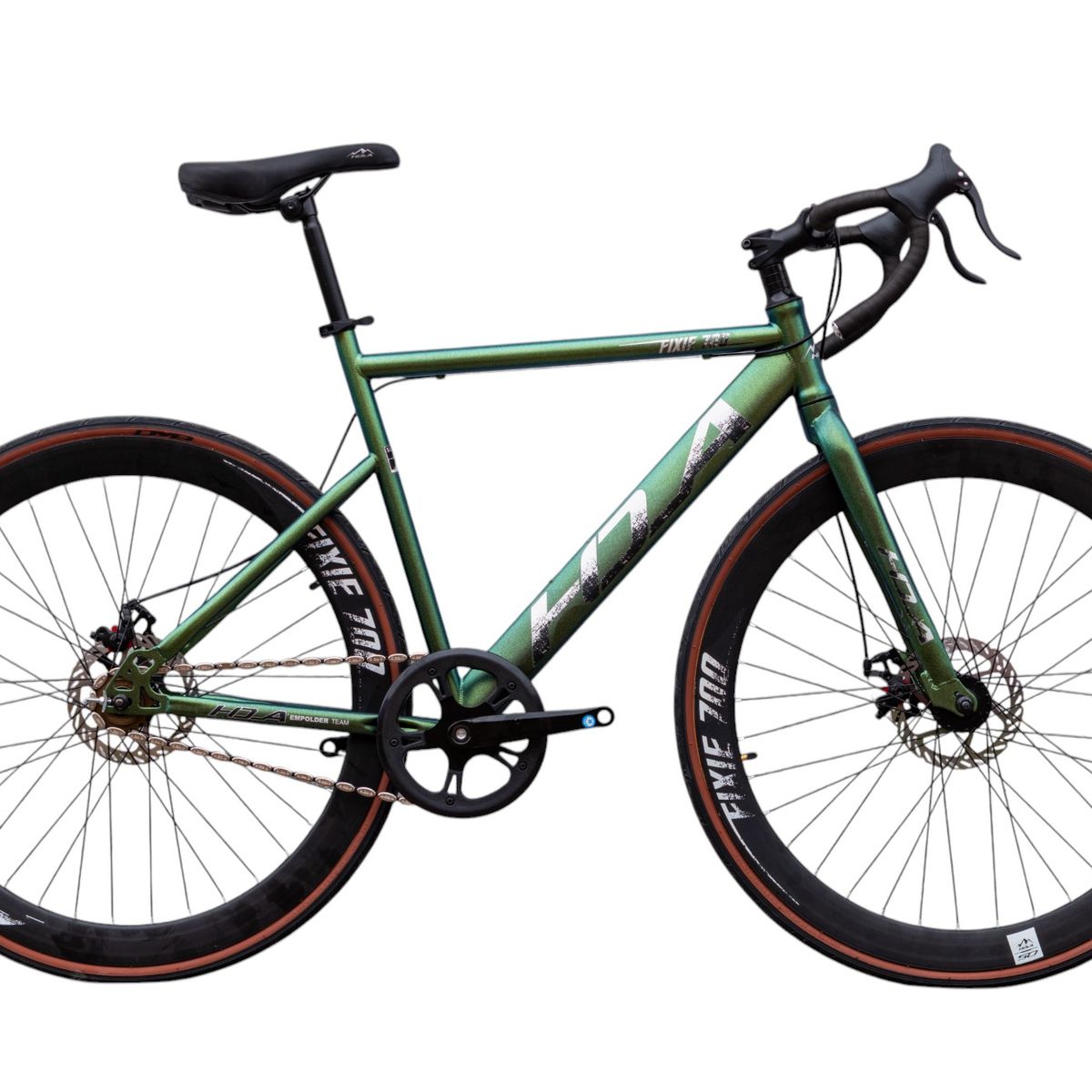 SFORZO - Bicicleta Hola Fixed Freno Disco Sin Cambios