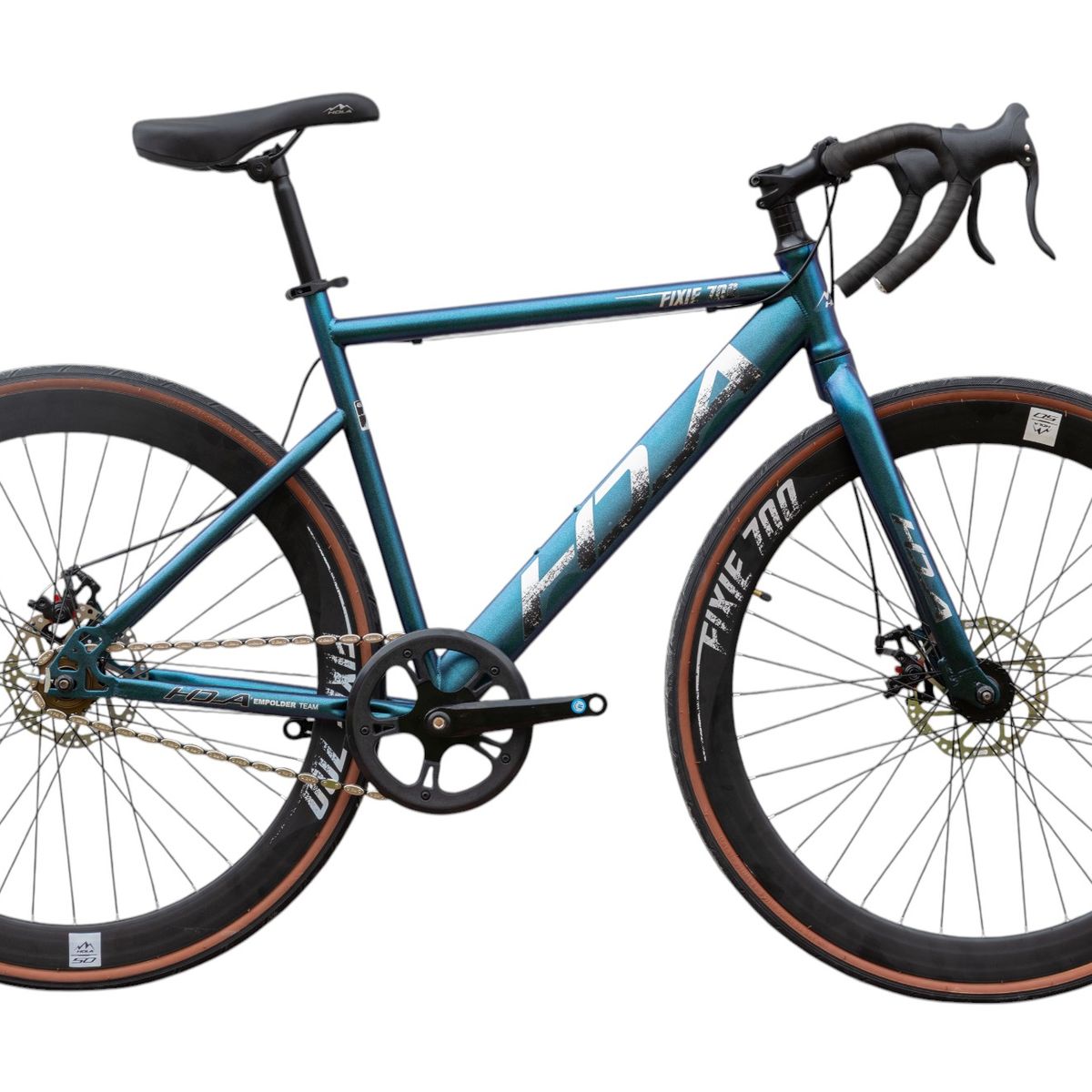 SFORZO - Bicicleta Hola Fixed Freno Disco Sin Cambios