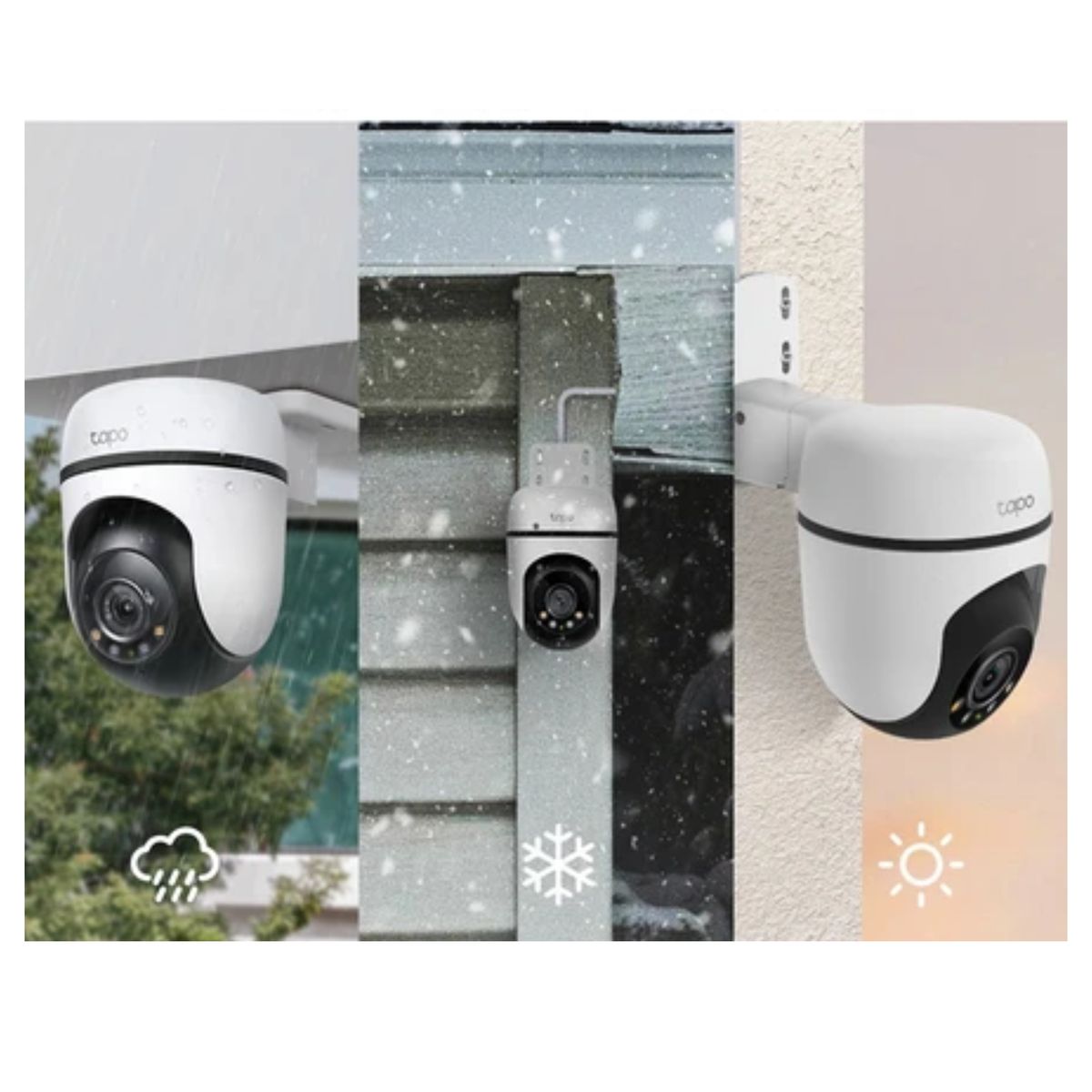 TP LINK - Cámara seguridad Tapo c500 exterior Fhd