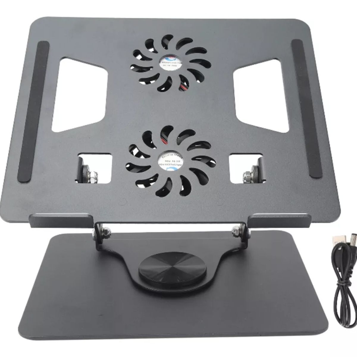 GENERICO - Base Refrigerante Para Portatil Giratoria Metalica