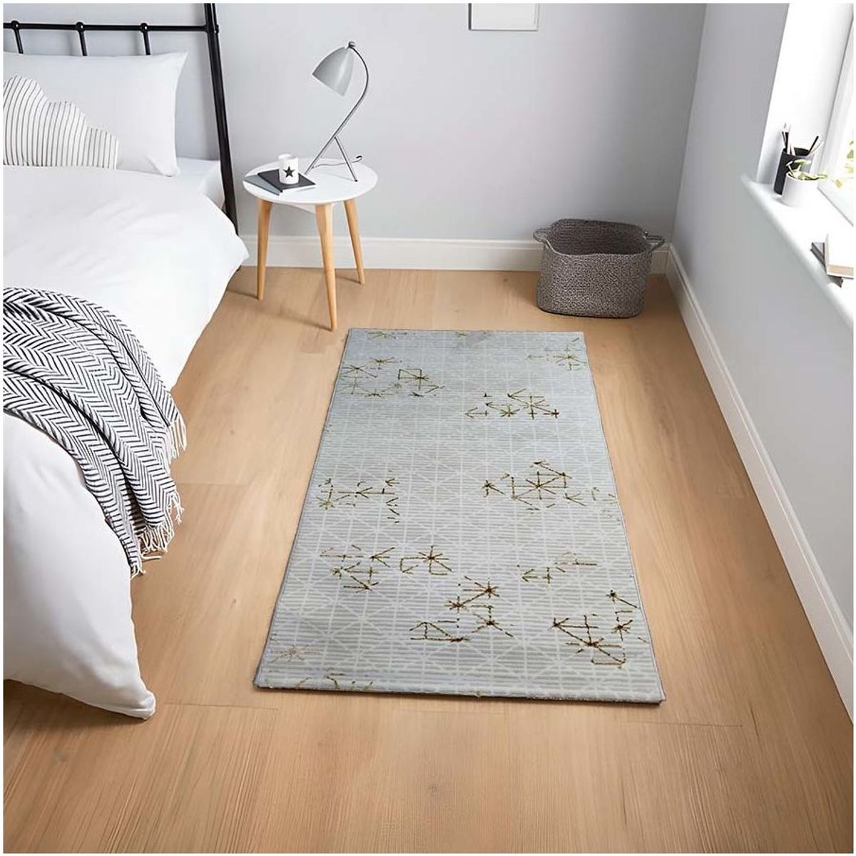 MITAPETE COM - Tapete Alfombra Camino Pie De Cama Turquia 80 X 150cms Ivory