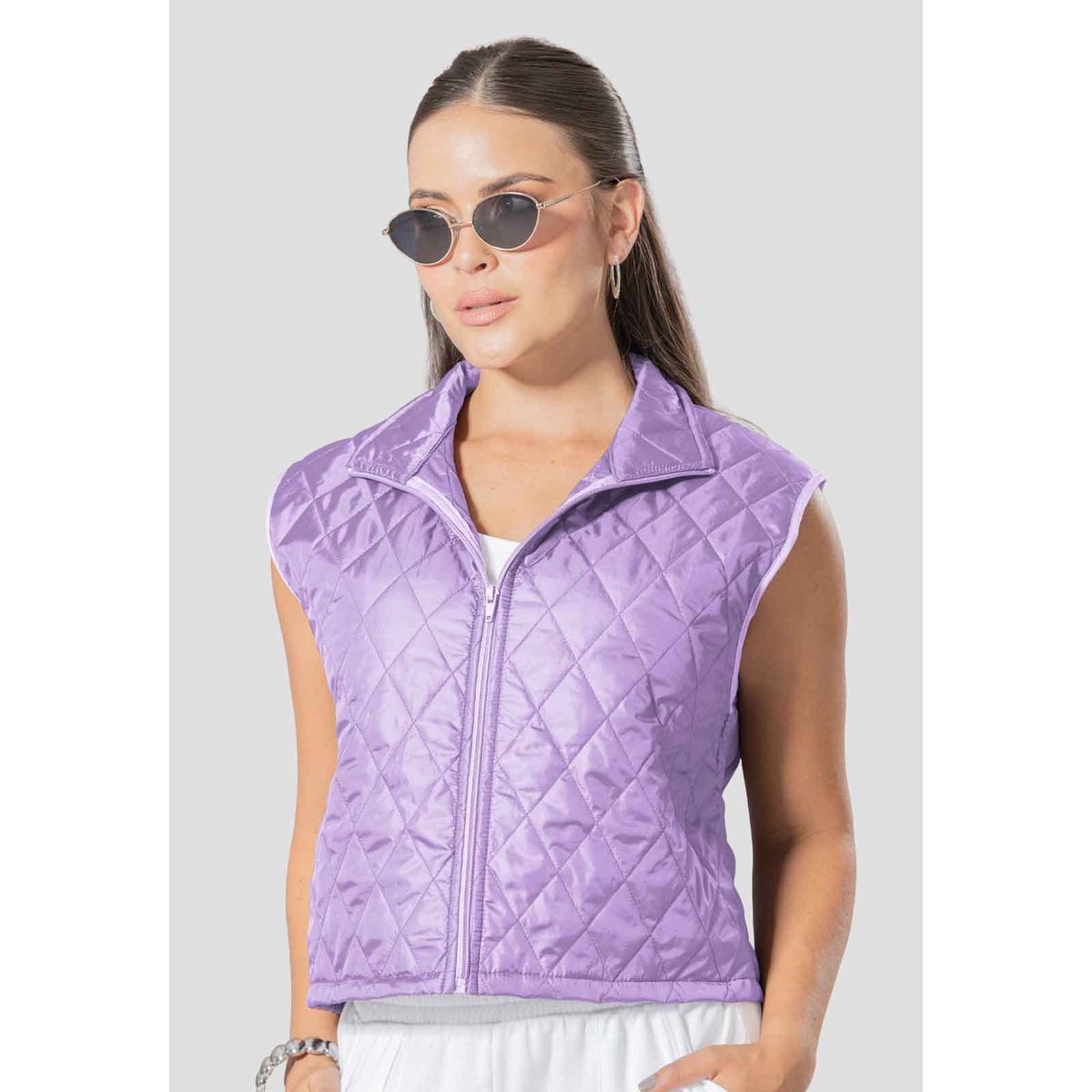 ATYPICAL - Chaleco Mujer Lavanda     Atypical 112864