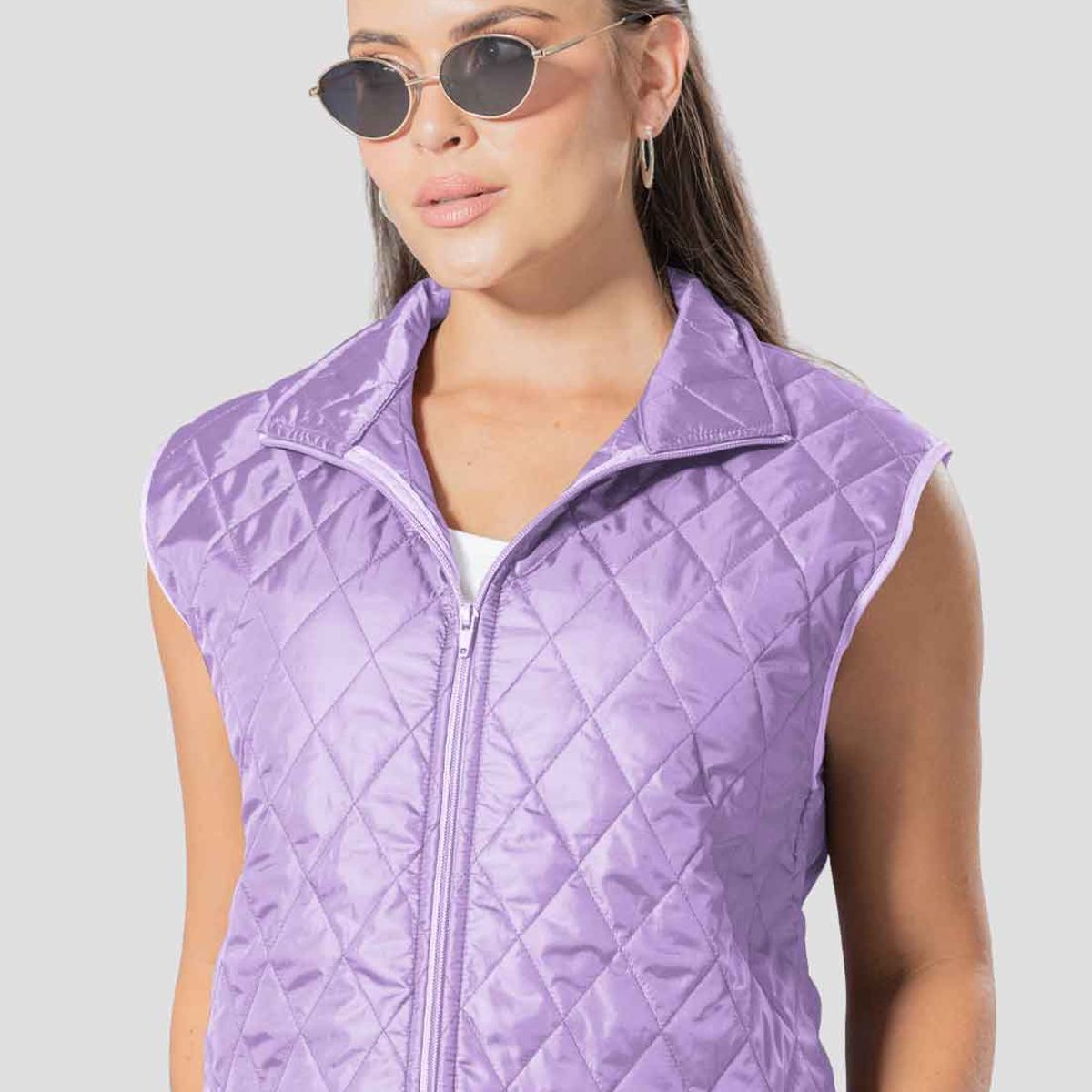 ATYPICAL - Chaleco Mujer Lavanda     Atypical 112864