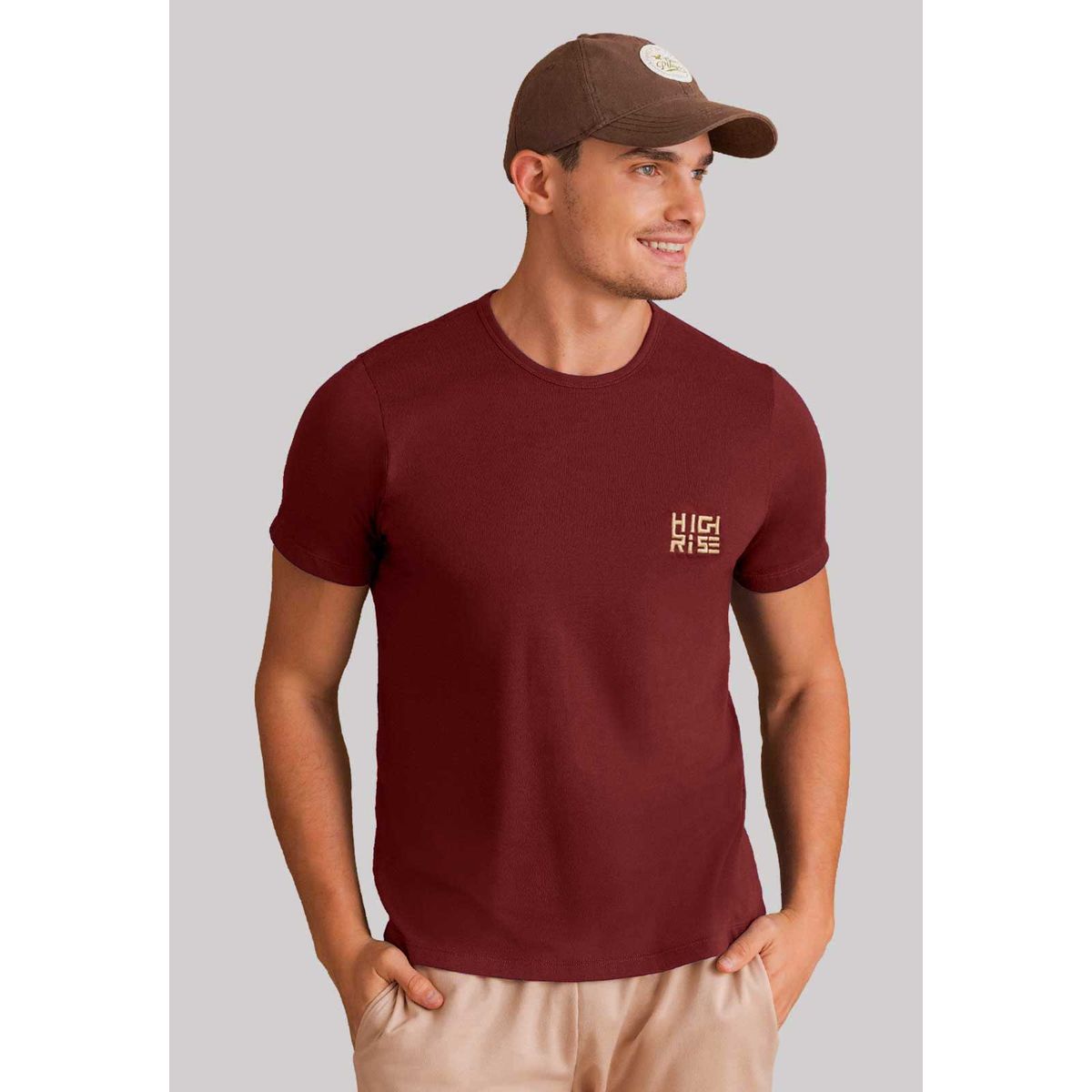MARKETING PERSONAL - Camiseta Hombre Merlot Mp 101746