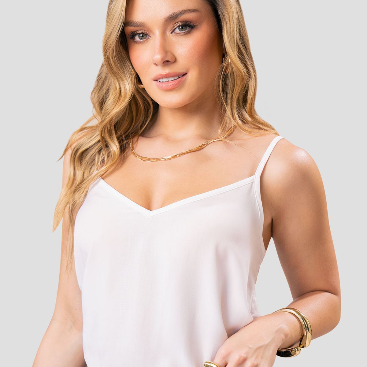 MARKETING PERSONAL - Blusa Mujer Blanco Mp 112385