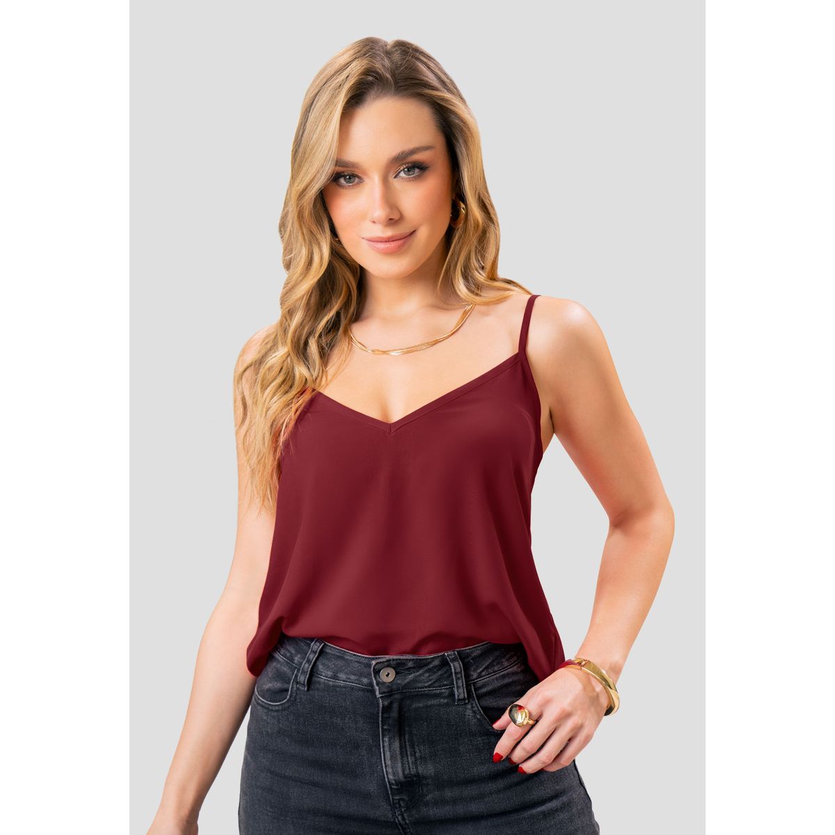 MARKETING PERSONAL - Blusa Mujer Merlot Mp 112385