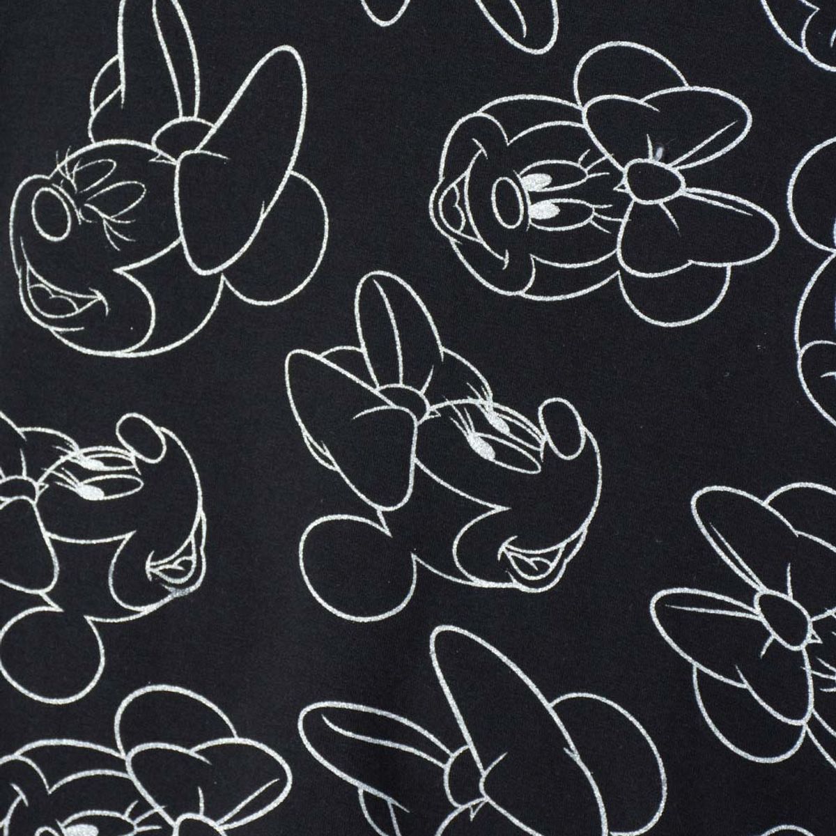 DISNEY - Conjunto de Minnie Mouse negro para niña