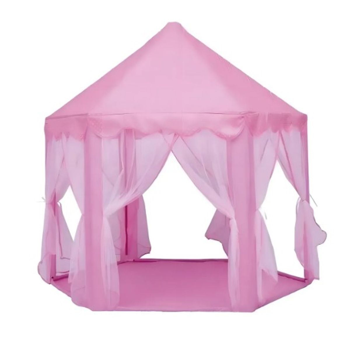 GENERICO - Carpa Velo Rosado Niña Juguete Princesa Casita Rosa