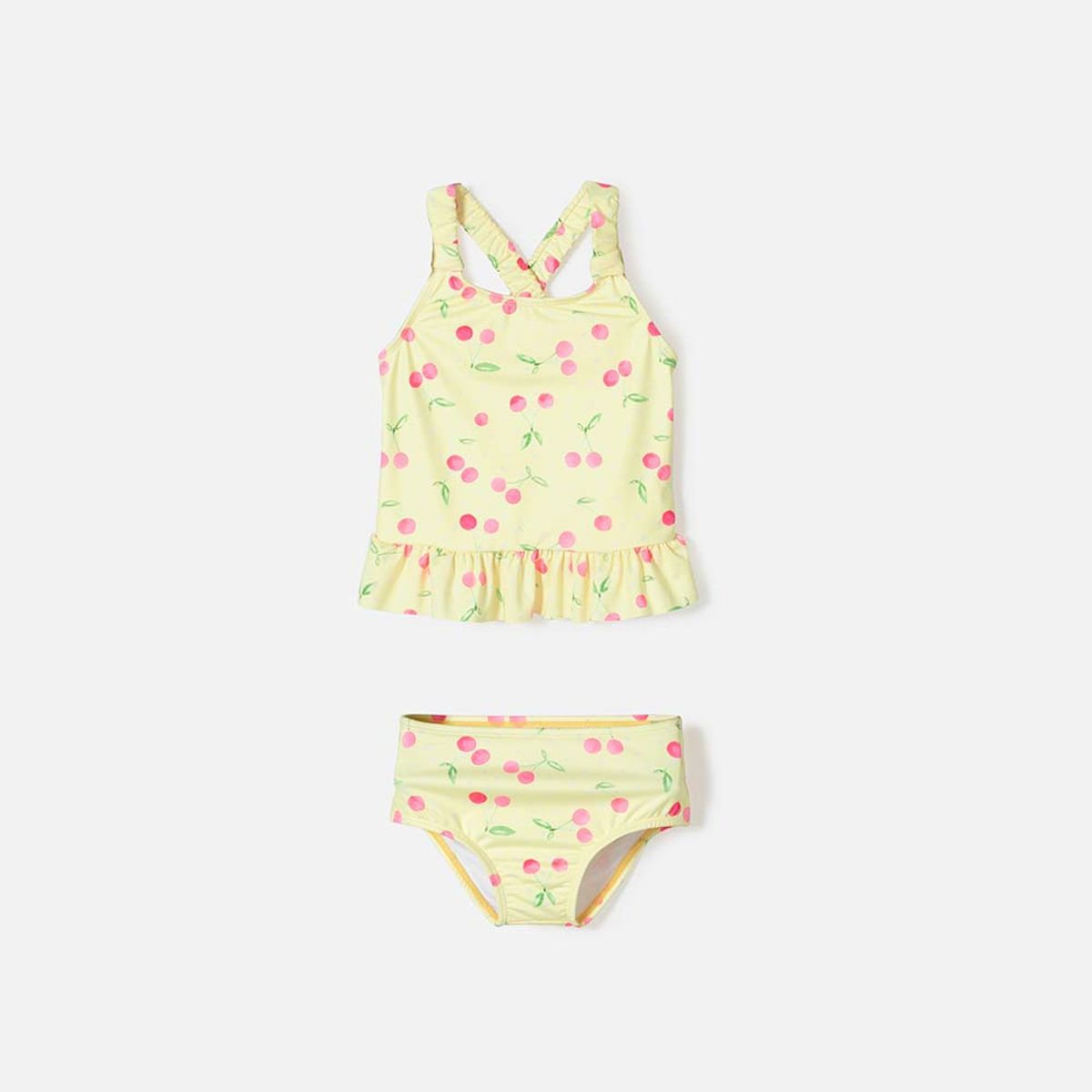 LITTLEMIC - Vestido de baño Littlemic manga sisa para niña 2T a 5T