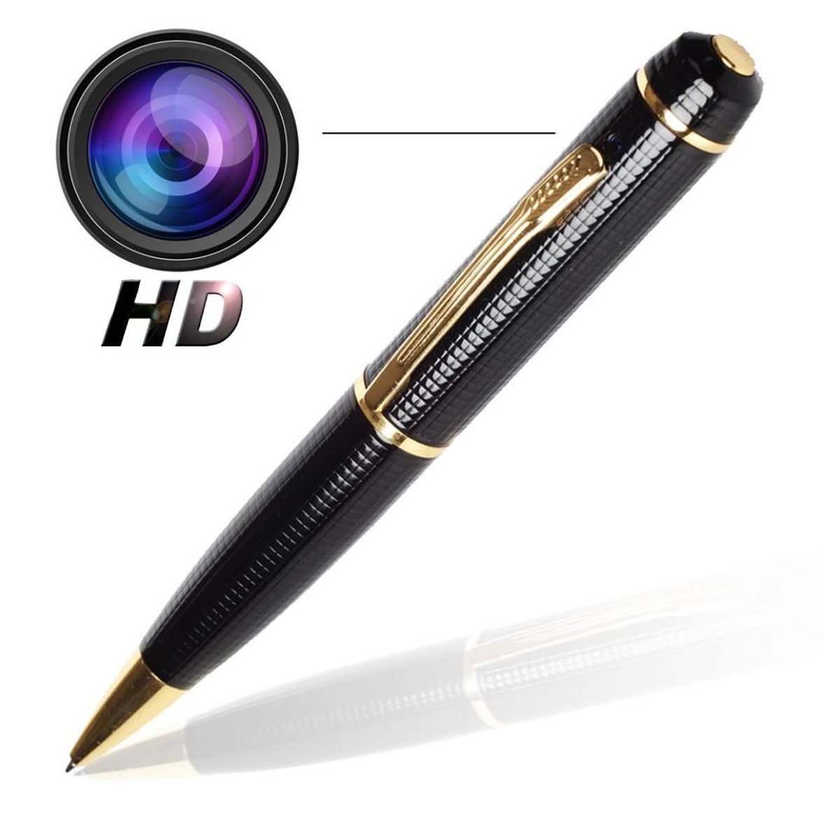 COLME TECHNOLOGY HOME - Bolígrafo Con Cámara Oculta 1080P HD Esfero Espía USB B20