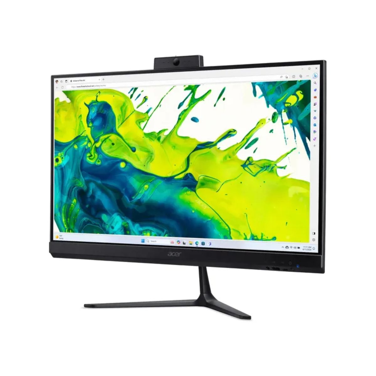 ACER - Todo En Uno Aio Aspire C24-2G Amd Ryzen 7 5825U 8gb Ssd 512gb 24 Fhd