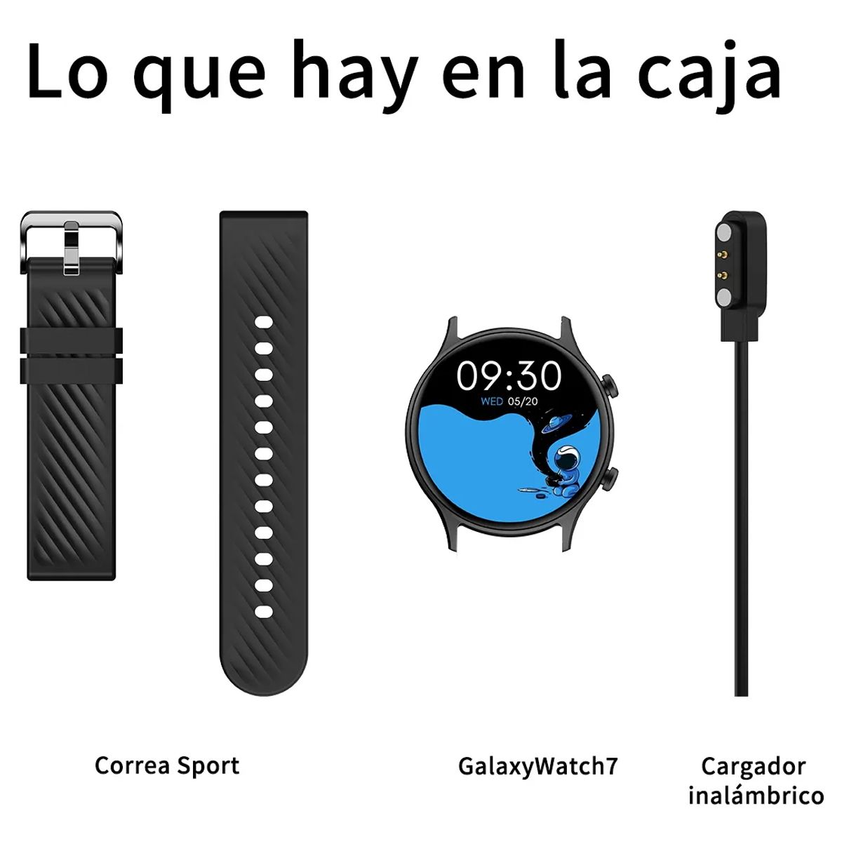 GENERICO - Reloj Inteligente Impermeable Ip67 Peje Zw04 Negro