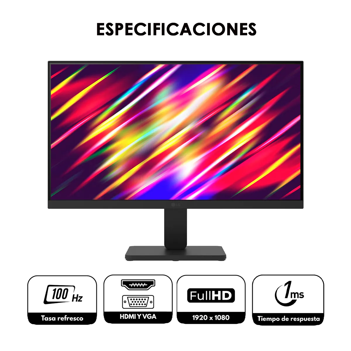 LG - Monitor Lg 22U401A-B 22 Full Hd 1ms 100hz Hdmi