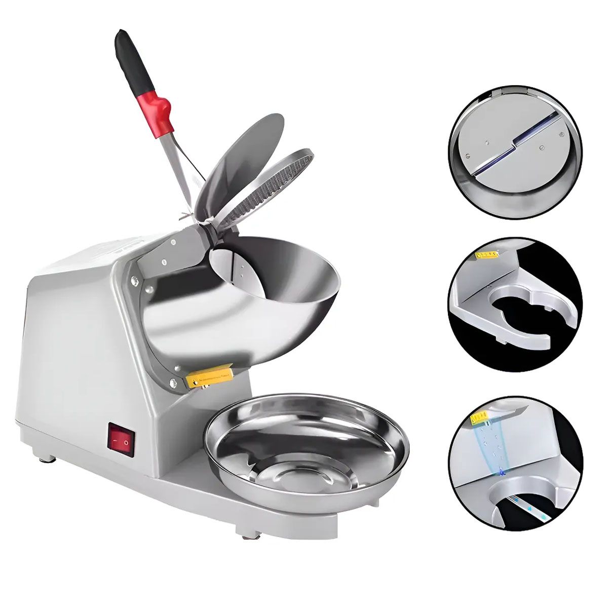 GENERICO - Maquina Pica Hielo Raspados Cholados Triturador De Hielo