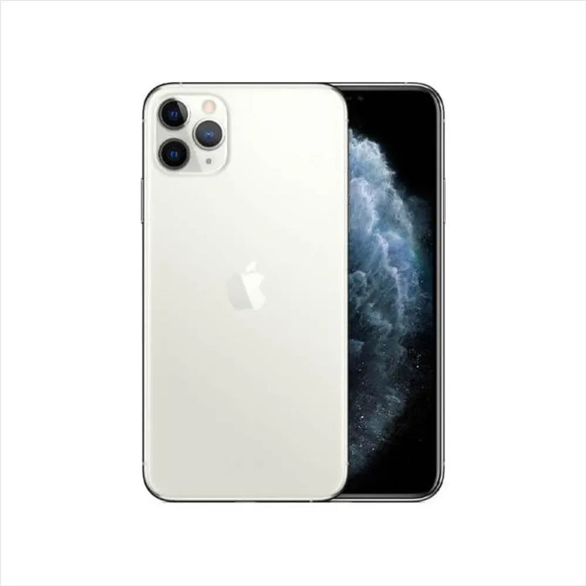 APPLE - Celular Iphone 11 Pro Max 256 Gb Plateado Reacondicionado+ Panel Solar
