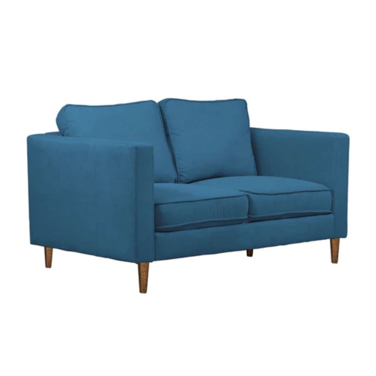 ELITE LIVING - SOFA MONTREAL 2 PUESTOS AZUL  MICROFIBRA