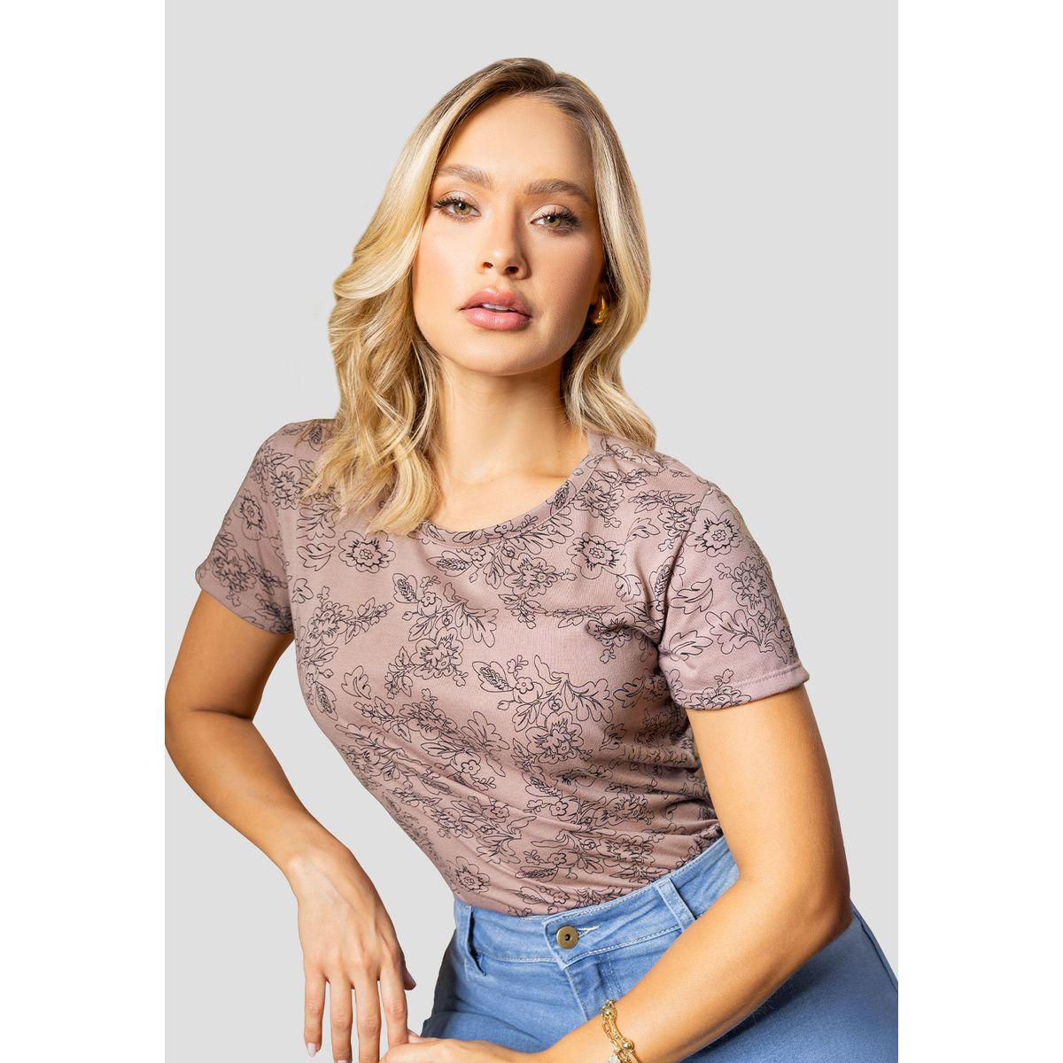 MARKETING PERSONAL - Camiseta Mujer Estampado Mp 112391