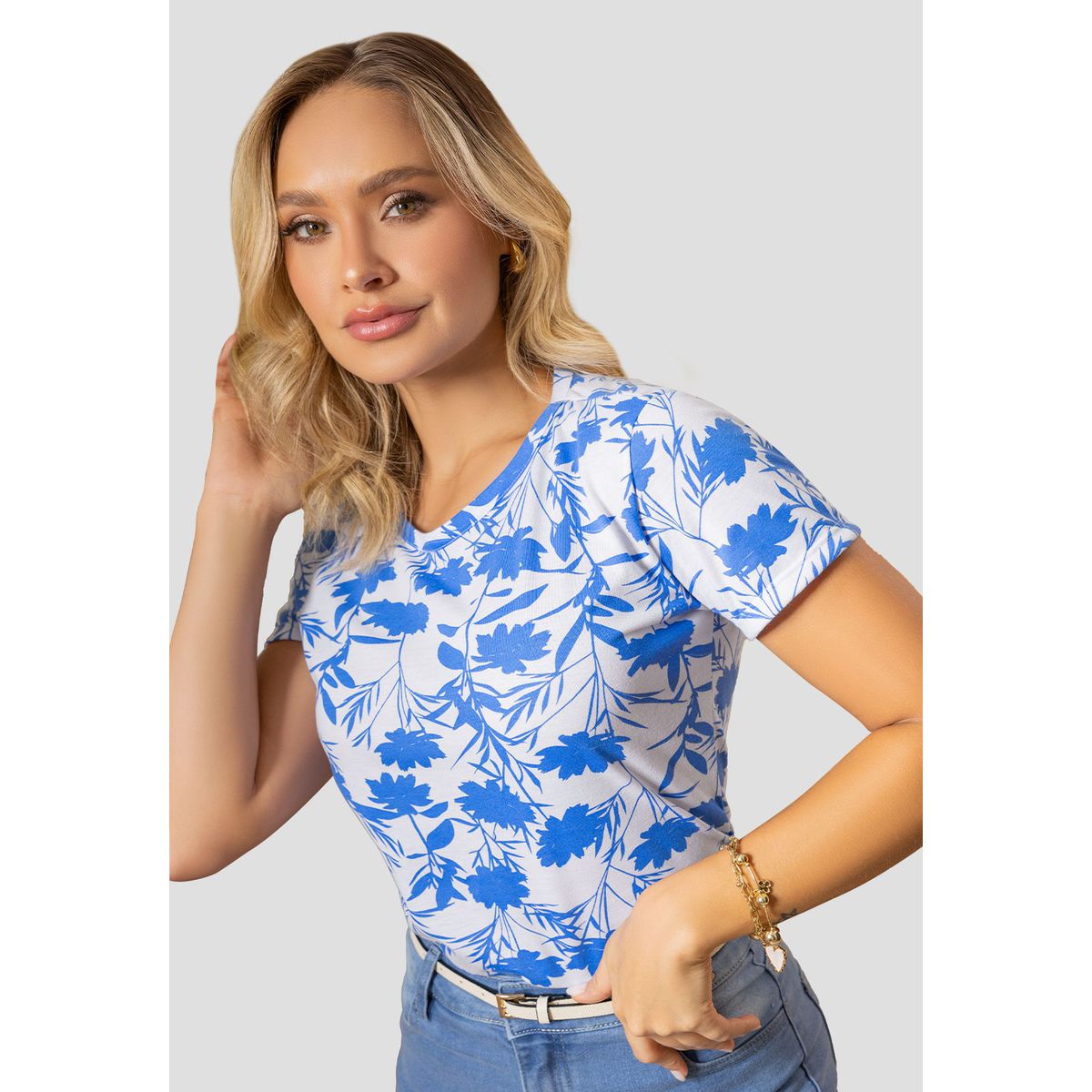 MARKETING PERSONAL - Camiseta Mujer Estampado Mp 112390