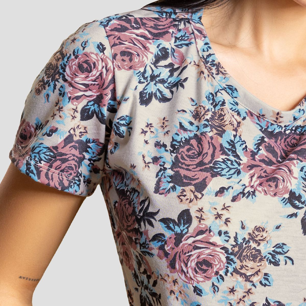 MARKETING PERSONAL - Camiseta Mujer Estampado Mp 112392