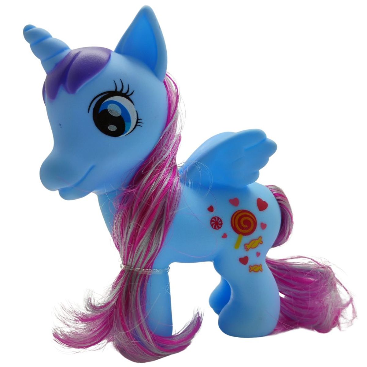 GENERICO - Pony Unicornio Juguete Con Cabello Peinable Para Niñas