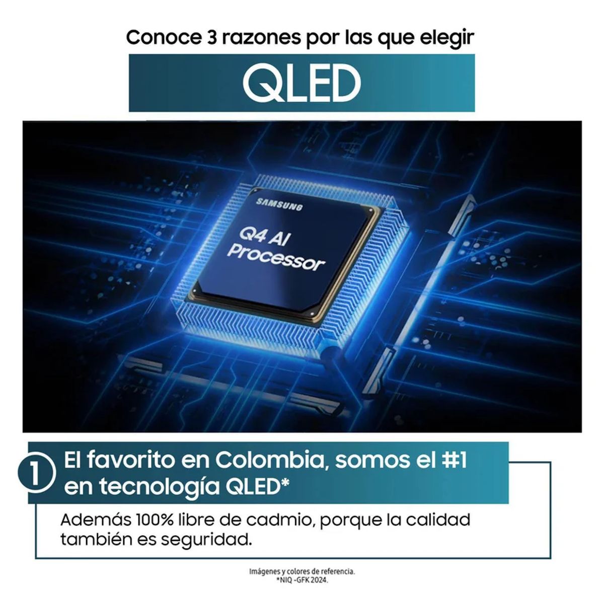 SAMSUNG - Combo Televisor + Barra Samsung - 65 pulgadas QLED 4K F-QN65Q6FAAKXZL - Barra de sonido HW-B400F