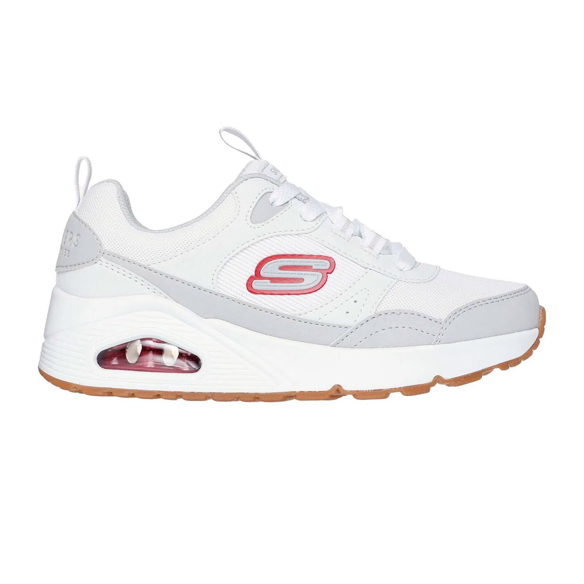 SKECHERS - Tenis Skechers Blanco Junior Uno Retro White 403659L-WGRD