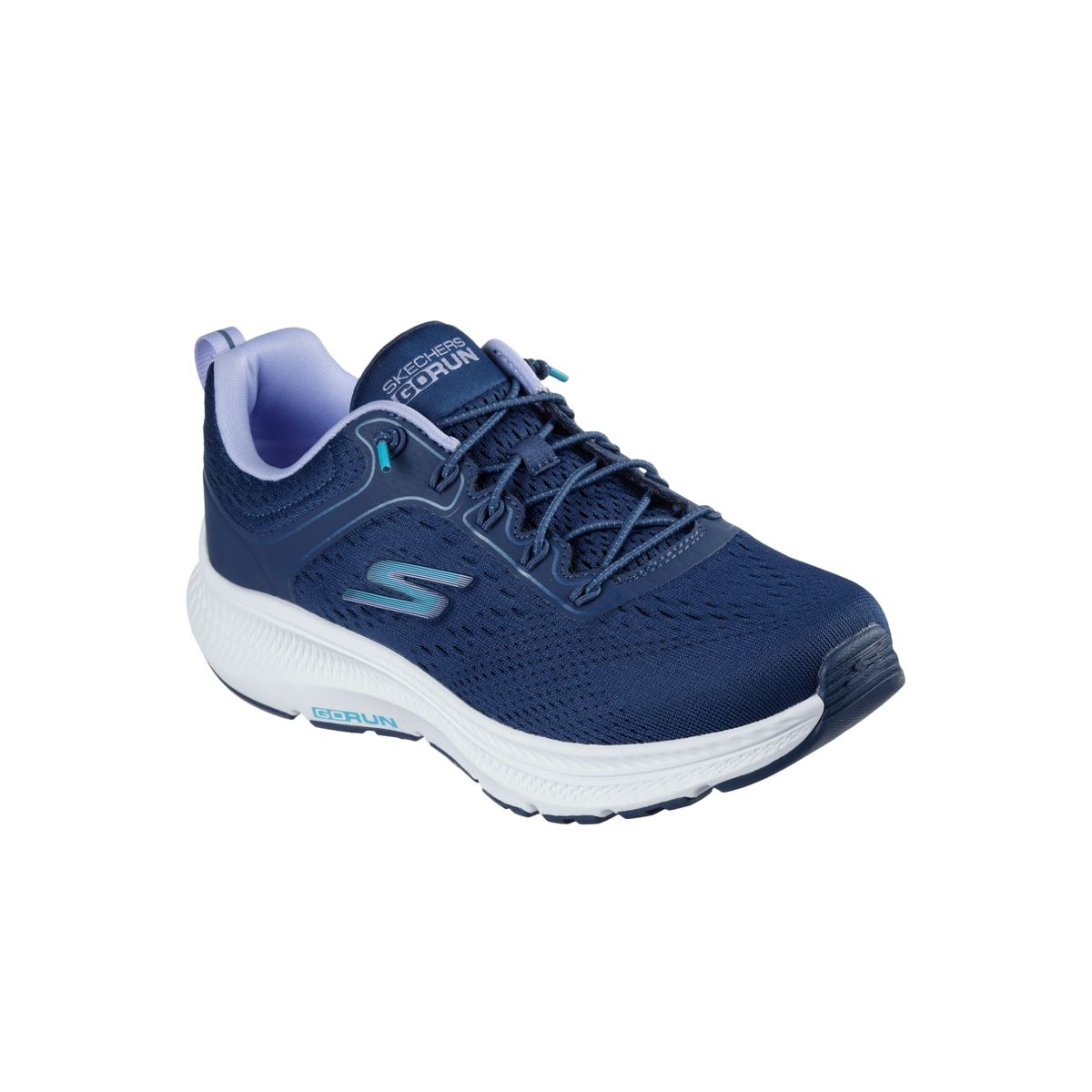 SKECHERS - Tenis Skechers Mujer GoRun Consistent Air Cooled Azul Lila