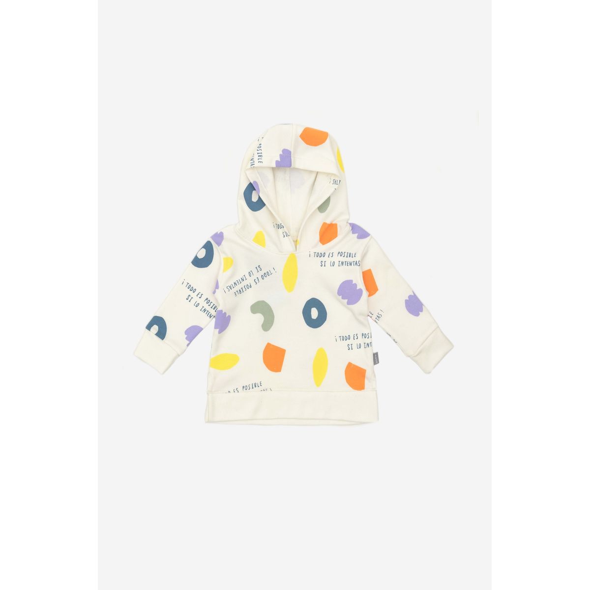 NATO - Hoodie para bebé con estampado en figuras y frases de la colección Magia de Ser marca Nato