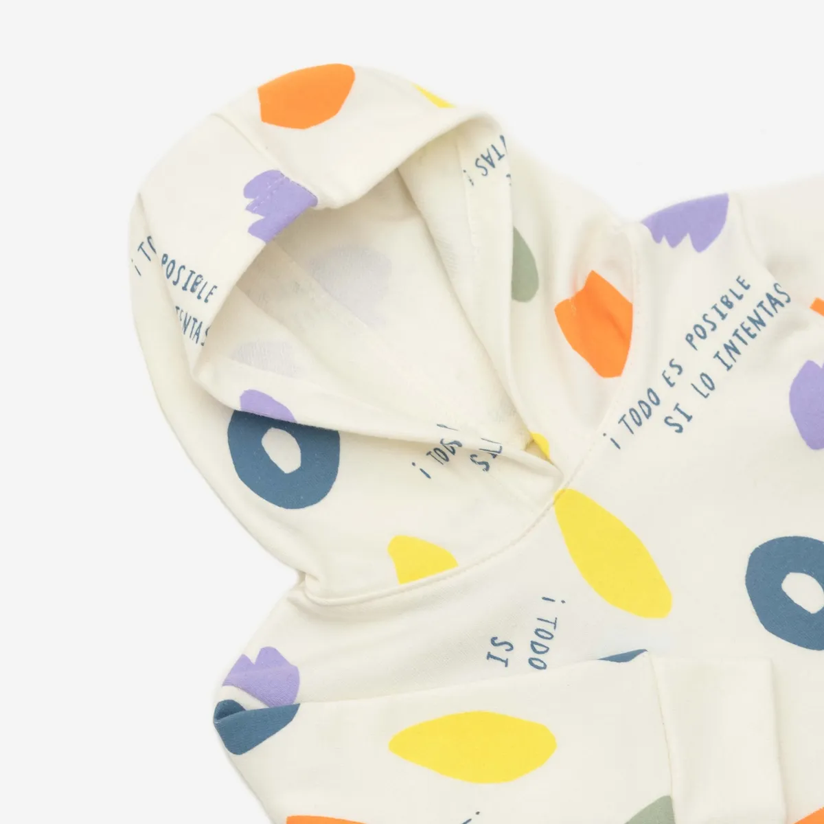 NATO - Hoodie para bebé con estampado en figuras y frases de la colección Magia de Ser marca Nato