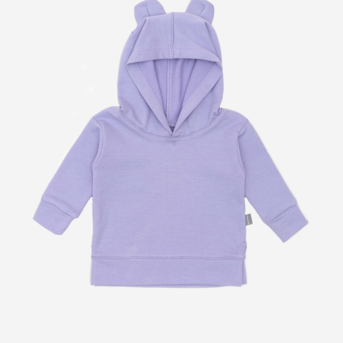 NATO - Hoodie para bebé unicolor en lila de la colección Unicolor marca Nato