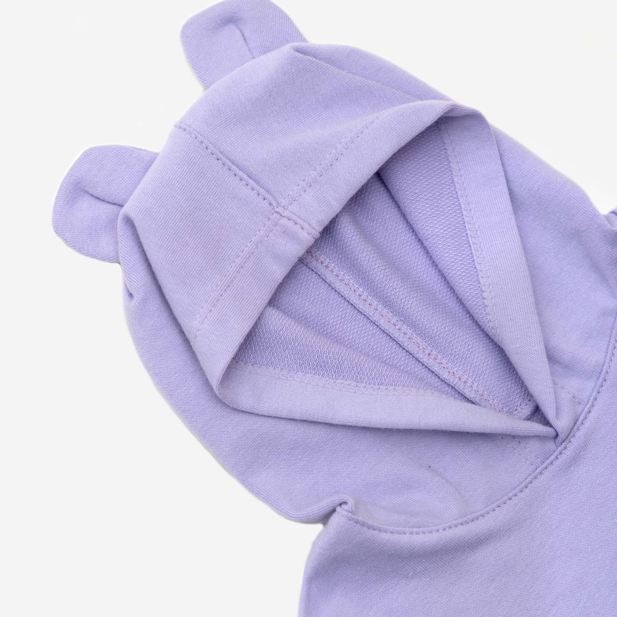 NATO - Hoodie para bebé unicolor en lila de la colección Unicolor marca Nato