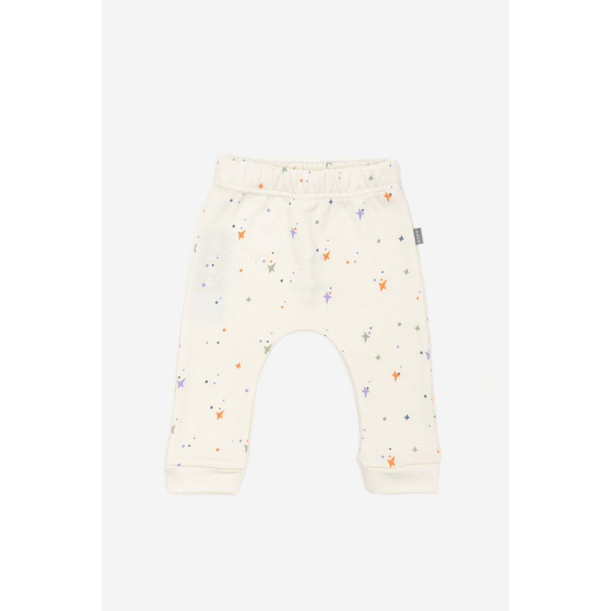 NATO - Pantalón para bebé color blanco con estampado en estrellas marca Nato