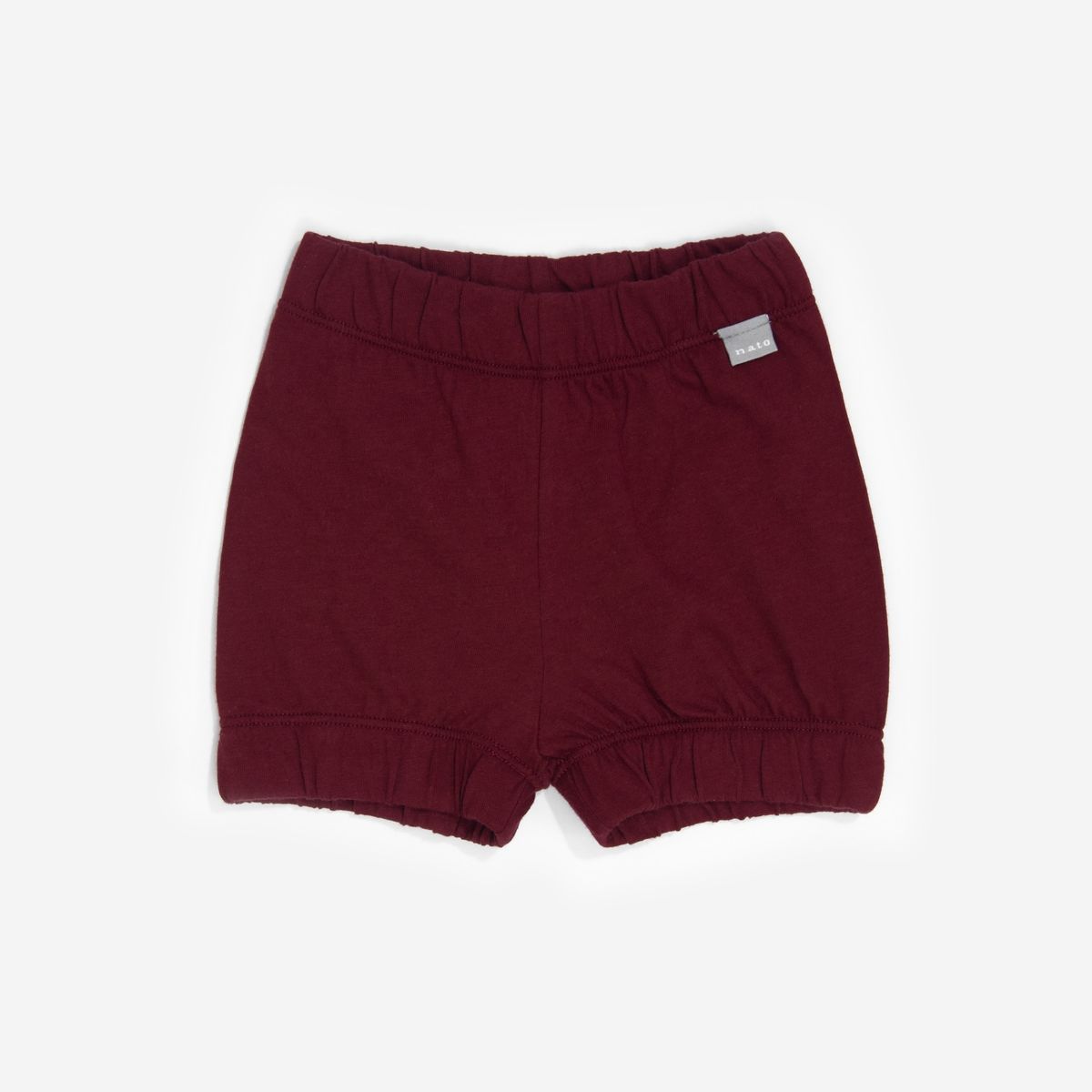NATO - Short para bebé color vino de la colección unicolor marca Nato