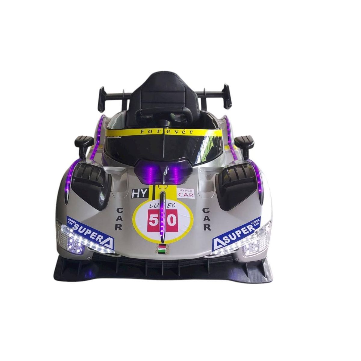 BRITOCHET - REF 550 Carro Eléctrico Niño Deportivo Montable Recargable Ll/Caucho 1 a 6 Años