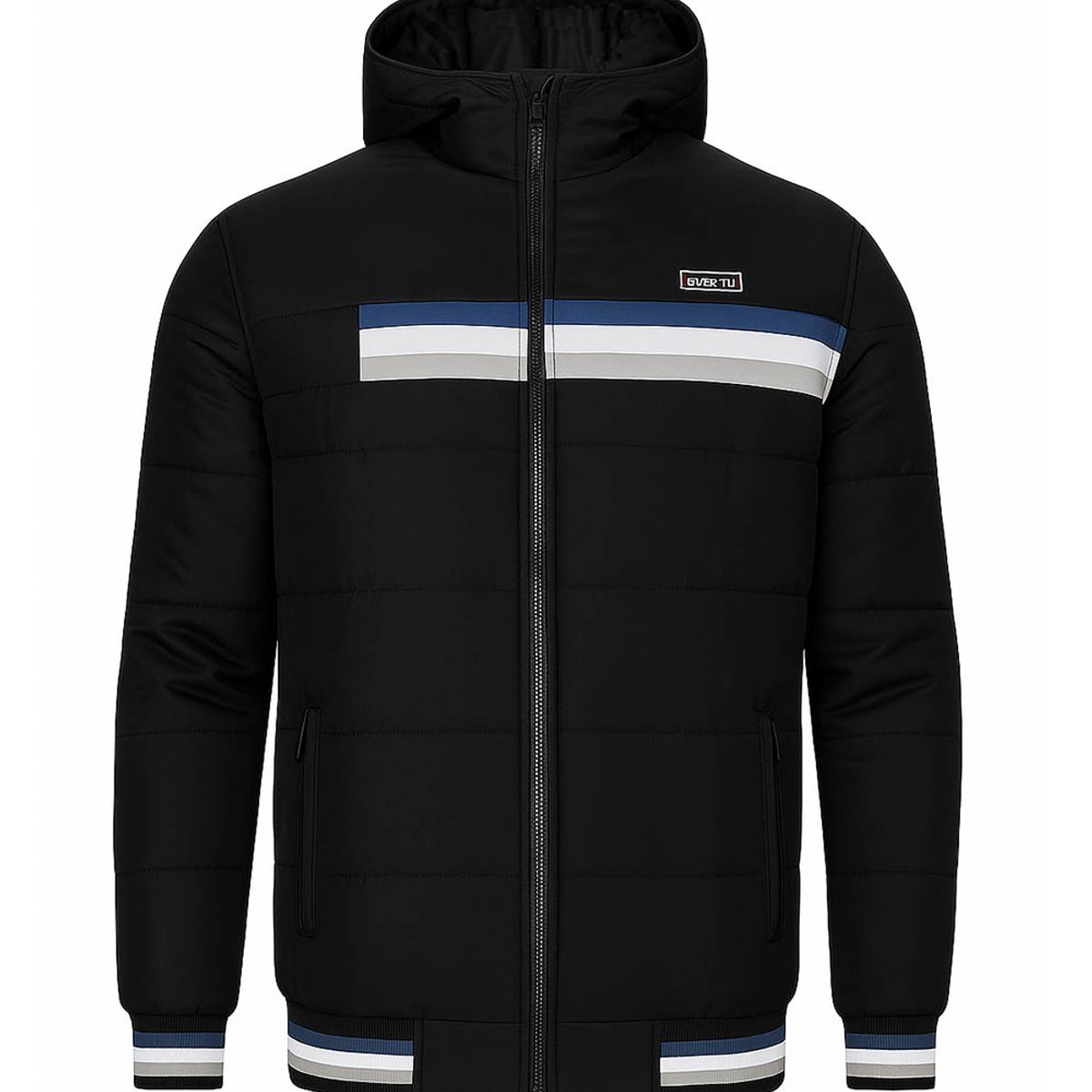 MODA EN CIRCUITO - Chaqueta Impermeable Para Hombre CON CAPOTA