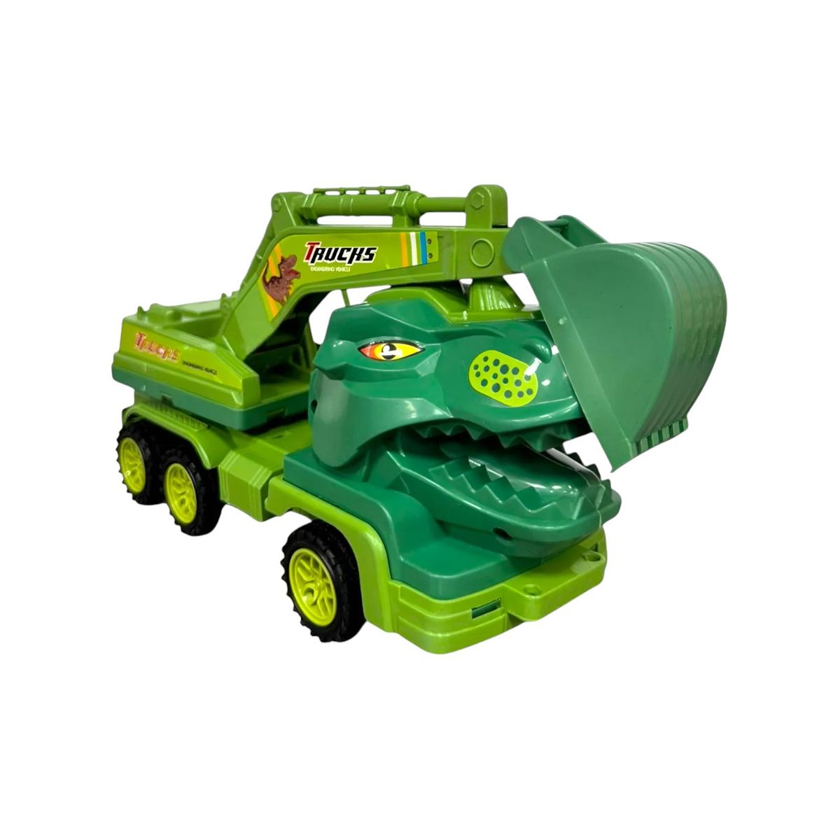 KIDSHOP - Carro Camión Retroexcavadora Construcción Juguete Niño Zk006-DINO