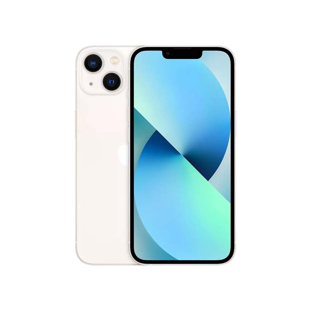 APPLE - Celular iPhone 13 256 GB 5G Blanco Reacondicionado + Panel Solar