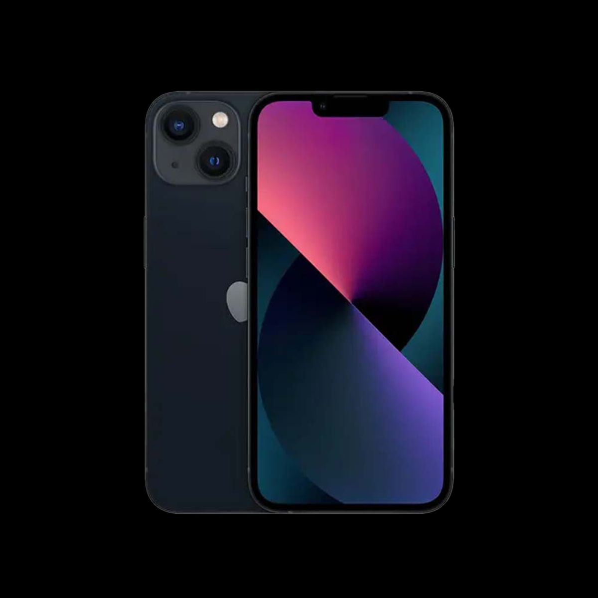 APPLE - Celular iPhone 13 256 GB 5G Negro Reacondicionado + Panel Solar