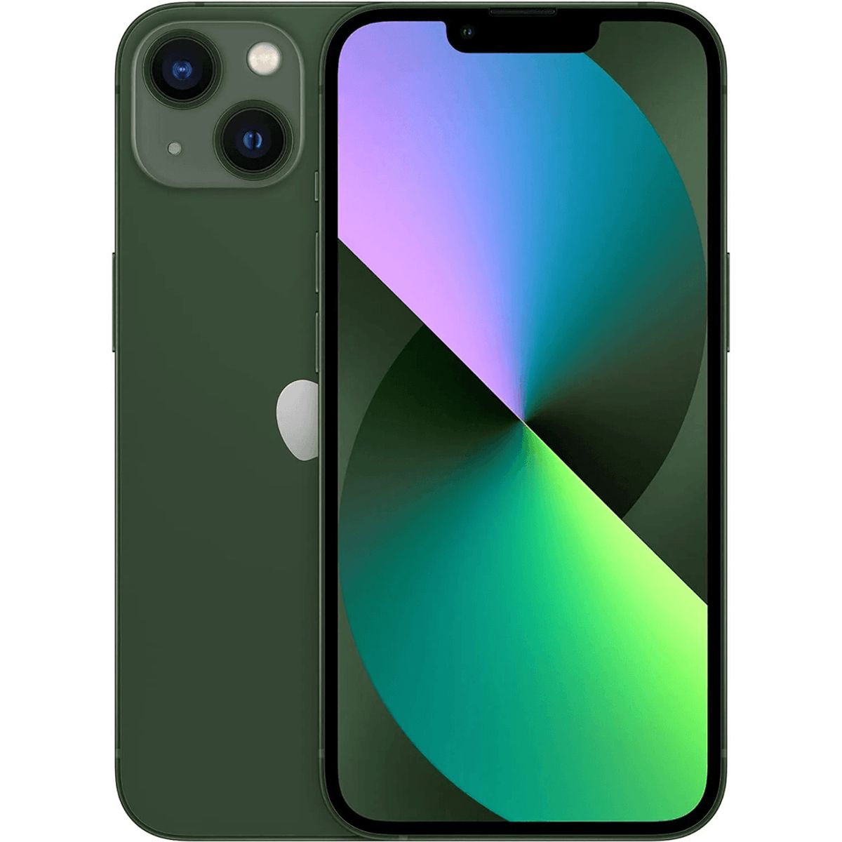 APPLE - Celular iPhone 13 256 GB 5G Verde Reacondicionado + Panel Solar