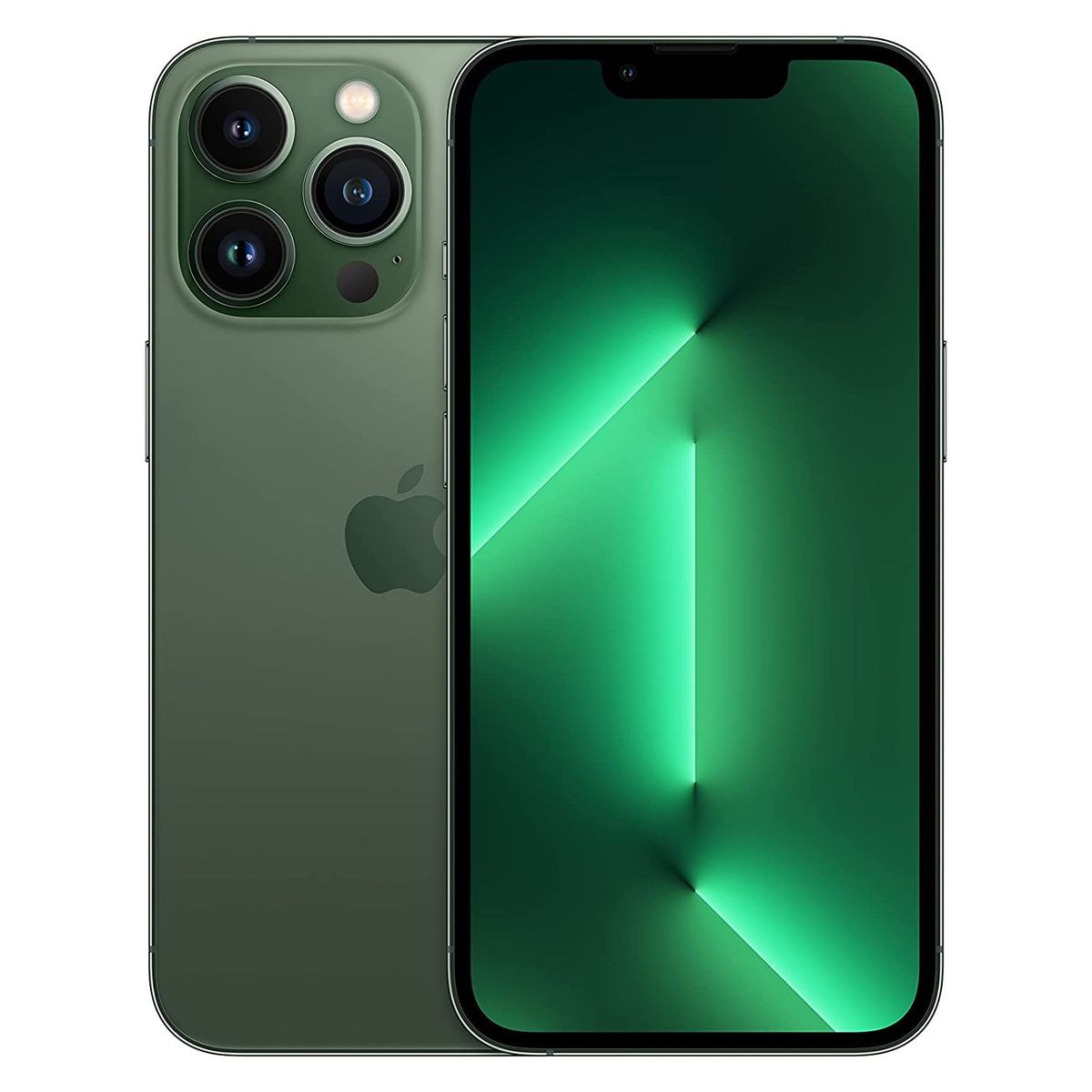 APPLE - Celular iPhone 13 Pro 128 GB 5G Verde Reacondicionado + Garantía extendida + Panel Solar