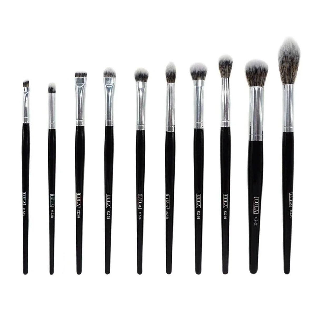 ATENEA - LULA SET DE BROCHAS ECLIPSE DE OJOS X 10 PCS