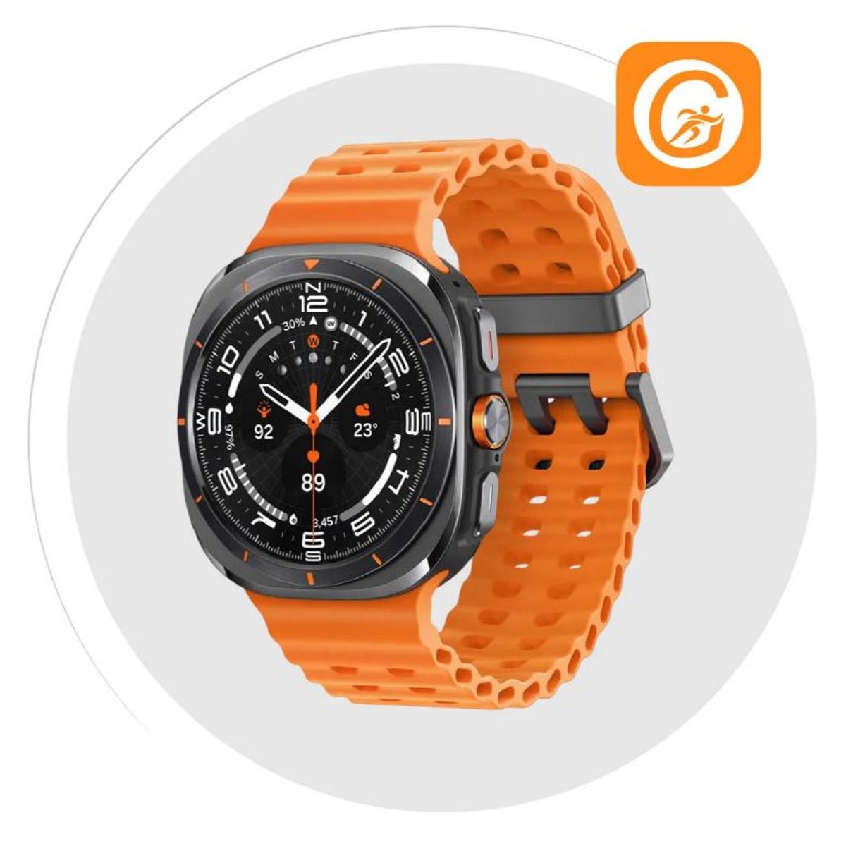 MOBULA - Smartwatch Deportivo Ms Ultra Gps Mobulaa Amoled 60h Batería