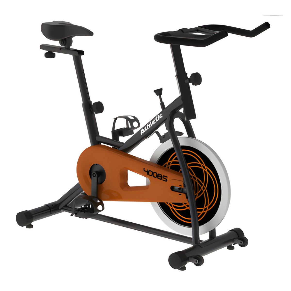 ATHLETIC - Combo Power Fit Pedalea y Fortalece Bicicleta Spining 400BS + Kit de mancuernas 14Kg ATHDS33-B-14KG