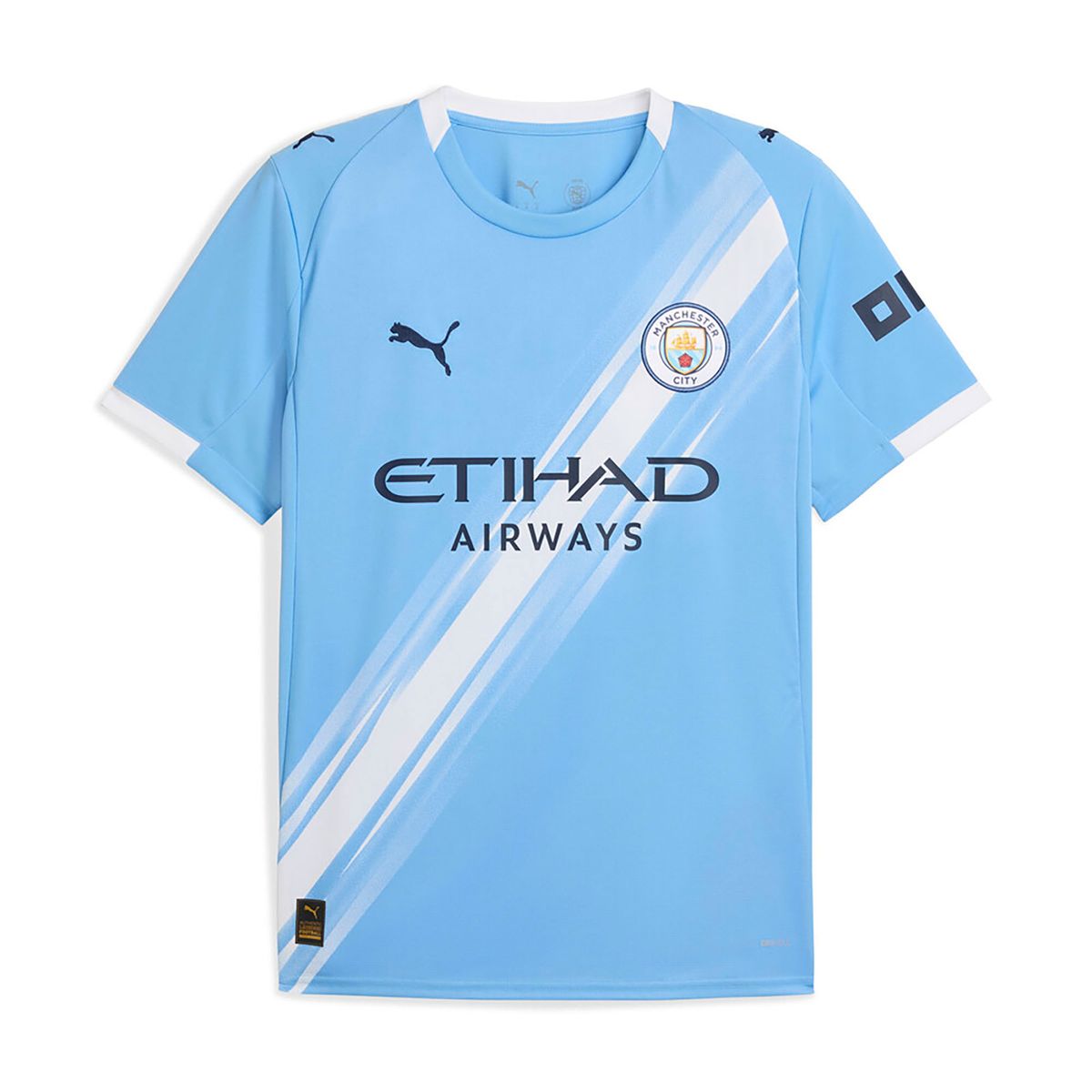 PUMA - Camisa Deportiva Puma Original Mcfc Home Jersey Azul Hombre